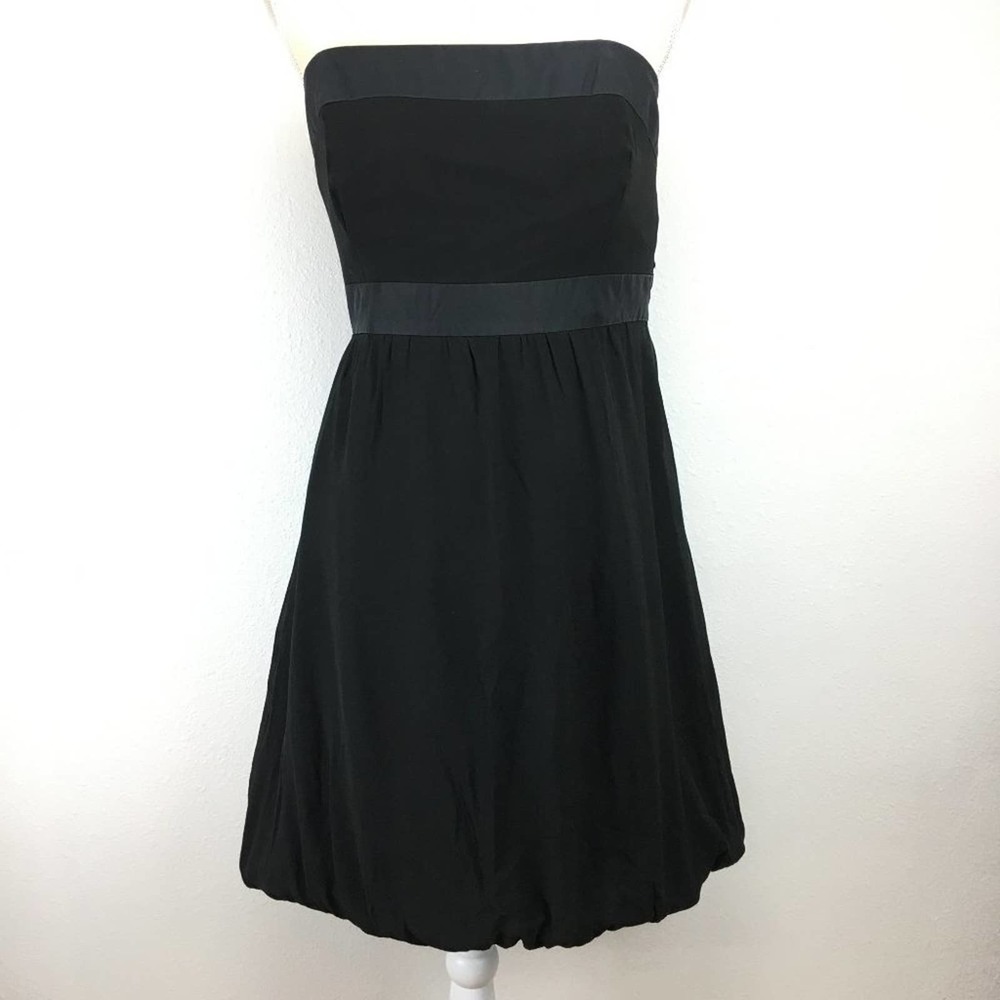 White House Black Market 14 Strapless Dress Bubble